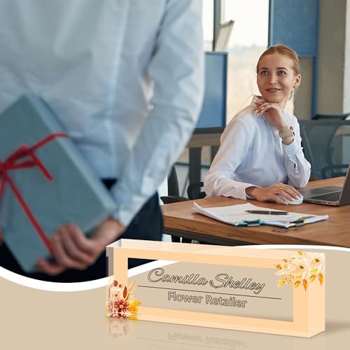 Ship Next Day Desk Name Plate Personalized, Custom Name Plate for Desk - Image 6