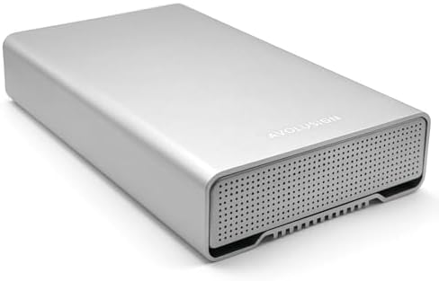 Avolusion PRO-G1 Series 20TB USB 3.2 Gen 2 (10Gbps) USB-C External Hard Drive for Windows or MacOS Desktop PC/Laptop (Silver) by Avolusion