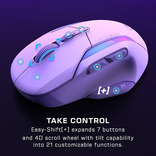 Turtle Beach Kone II Air Wireless Ergonomic RGB PC Gaming Mouse - Image 2