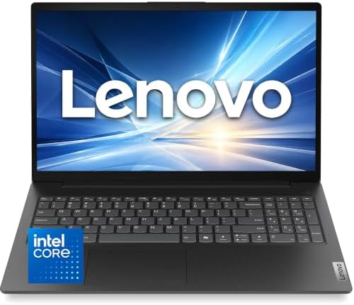 Lenovo V15 Business Laptop, Intel N150 Quad-Core Processor, 15.6" FHD Display, 16GB DDR5 RAM, 1TB NVMe SSD, Wi-Fi 6, Ethernet RJ-45, Dolby Audio, Windows 11 Pro, Business Black by LENOVO