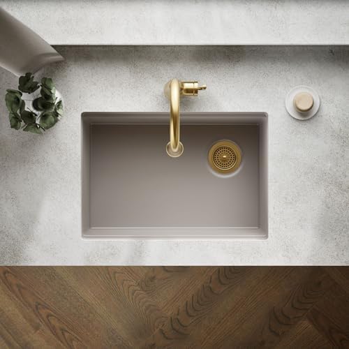 Kohler 33713-PC-CM3 Billings® 27" undermount single-bowl workstation kitchen sink, Matte Taupe - Image 6