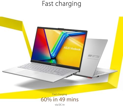 ASUS Vivobook Go 15 Laptop, 15.6” FHD 60Hz, AMD Ryzen 5 40, AMD Radeon Graphics, 8GB RAM, 512GB SSD, Military Grade, ErgoSense Keyboard, WiFi 6E, Windows 11, Cool Silver, E1504FA-AS54-S - Image 5