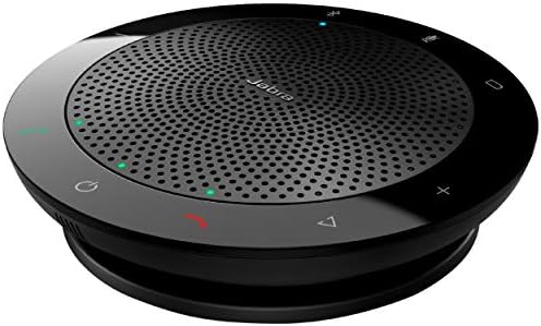 Jabra Speak 510+ Portable Speaker for Music and Calls Black by Jabra