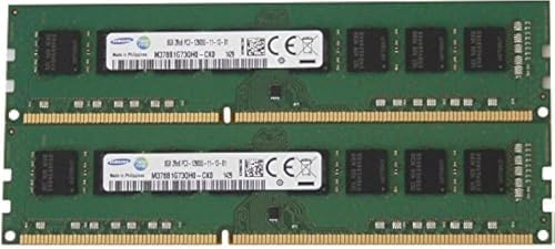 Samsung Original 16GB, (2 x 8GB) 240-pin DIMM, DDR3 PC3-12800, Desktop Memory Module by Unknown