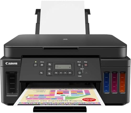 Canon PIXMA G6020 Wireless MegaTank All-in-One Printer 3113C002 Bundle - Image 2