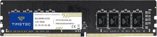 Timetec 8GB DDR4 2133MHz (PC4-2133P) PC4-17000 UDIMM Desktop RAM – 288-Pin 1.2V CL15 Non-ECC Unbuffered DIMM Memory Module Upgrade by Timetec