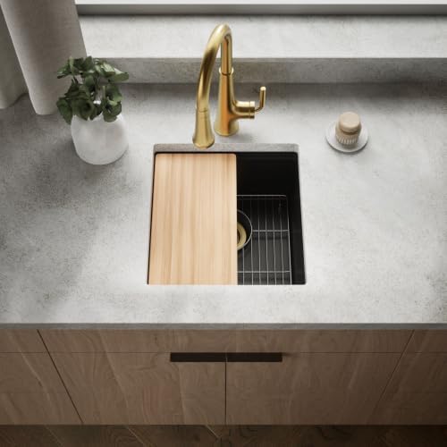 KOHLER Billings 18 in. Undermount Bar Sink With Accessories - Image 2