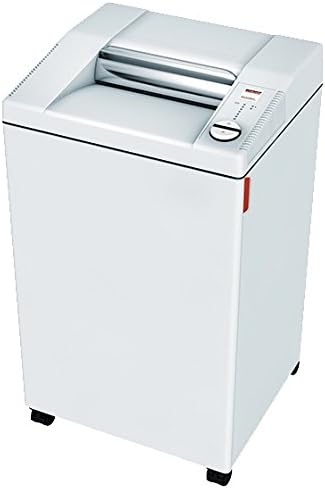 DESTROYIT 3104 STRIP CUT SHREDDER WITH A WIDE, 12 INCH FEED OPENING, HEFTY 32 GALLON SHRED VOLUME AND A STURDY, SINGLE PHASE MOTOR RATED FOR CONTINUOUS OPERATION (P-2 SECURITY) by Unknown