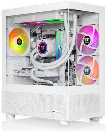 Thermaltake LCGS View u2670S-170 Gaming Desktop (Intel® Core™ Ultra 7 265KF, ToughRam 32GB DDR5 6000MT/s RGB Memory, NVIDIA GeForce® RTX 5070, 1TB NVMe M.2, WiFi, Windows 11) V17S-B860-570-LCS by Unknown