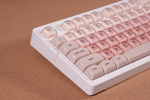 ZORNHER ZH980 Foundation Mechanical Keyboard,95% Pink Creamy Keyboard with Number Pad, Full Size Girly Gaming Keyboard Cute,Jelly MOA Round Profile Keycaps,Creamy Sounding Linear Switches ASIN - Image 5