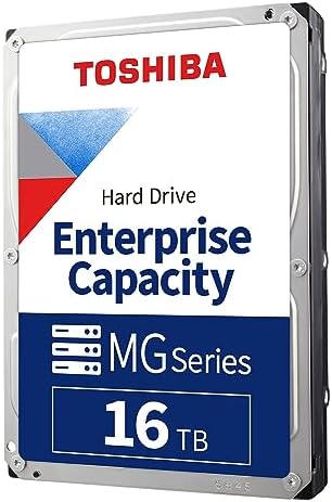Toshiba Enterprise MG Series 3.5" 16TB SATA 3 by ToshibaTV