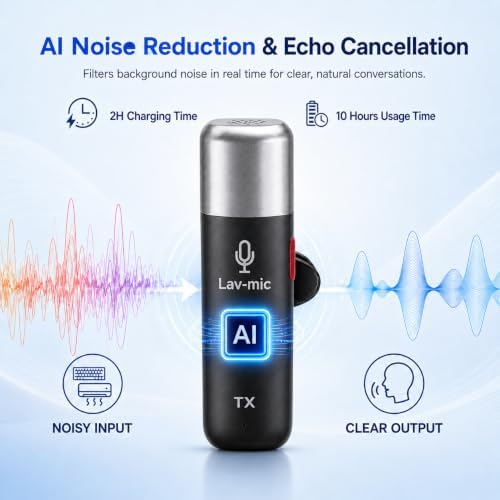 CS02 Conference Speaker and Microphone, 10 Wireless Mics 360 Degree Pickup - Image 3