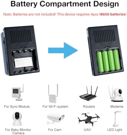 Mini DC UPS Uninterruptible Power Supply, UPS Battery Backup Power Supply - Image 5