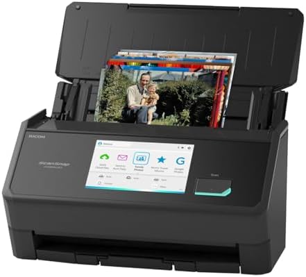 ScanSnap iX2500 Photo Edition Wireless or USB High-Speed Scanner, Black by ScanSnap