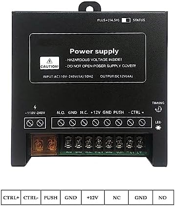 Smart Door Access Control Kit, Wi-Fi Tuya App, Adjustable Electric Strike - Image 6