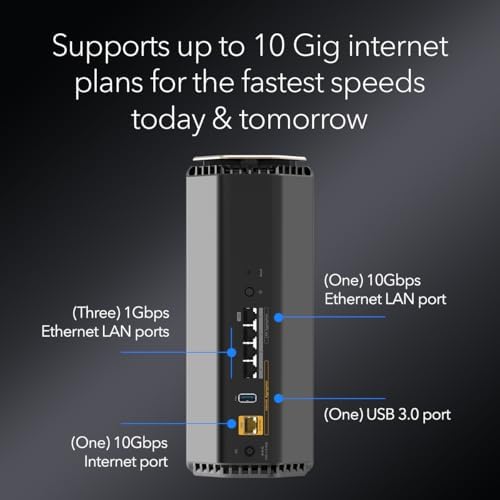 NETGEAR Nighthawk WiFi 7 Router RS600, Up to 3,300 sq ft, 18 Gbps - Image 5