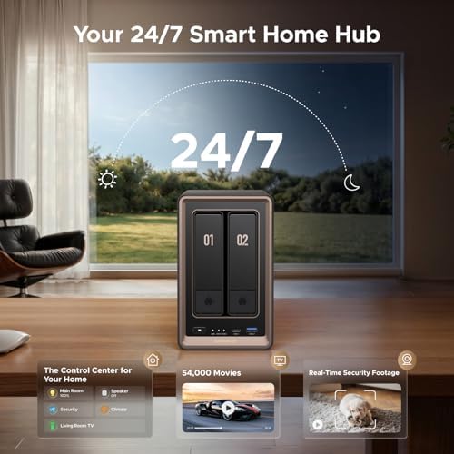 UGREEN DXP2800 GT NAS for Smart Home Enthusiasts, Creators & Freelancers - Image 3