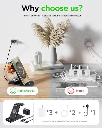 Wireless Charging Station for Samsung Galaxy Watch 9/8/7/6/5/4/3,S26 Ultra - Image 4