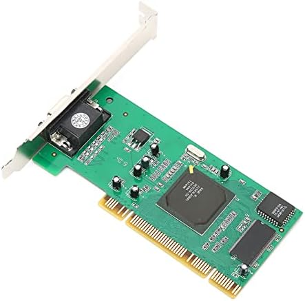 PCI Graphics Card, 8MB 32Bit VGA Card, Computer Multi Display Fit for for ATI Rage XL, 32Bit PCI VGA Video Card, Two Notch, Compatible with 64 bit PCI X Slot by Unknown