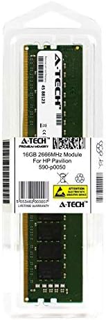 A-Tech 16GB Module for HP Pavilion 590-p0050 Desktop & Workstation Motherboard Compatible DDR4 2666Mhz Memory Ram (ATMS311306A25823X1) - Image 2