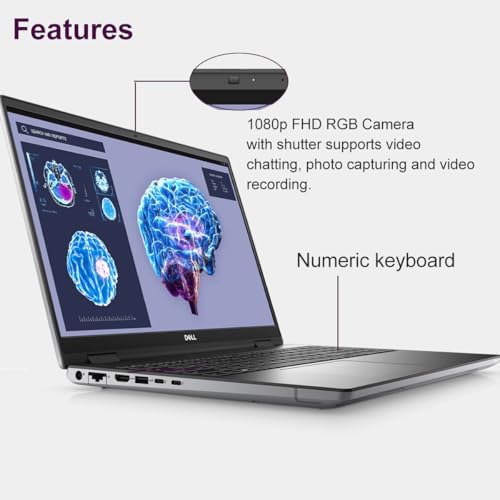 Dell Precision 7680 Laptop, NVIDIA RTX 2000 Ada 8GB, i7-13850HX, 64GB DDR5 - Image 6