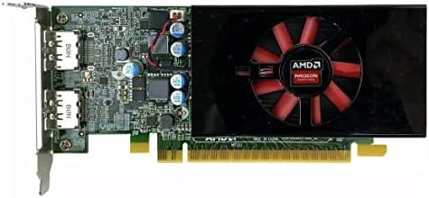 INTERWEB Renewed Compatible with ATI AMD Radeon R7 450 4GB DDR5 Low Profile SFF Dual DisplayPort PCI-e x16 Slot Video Card (Renewed) by Amazon+Renewed