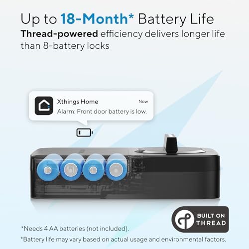 ULTRALOQ Bolt SE Wi-Fi Smart Lock, Matter Over Thread, App Remote Access - Image 6