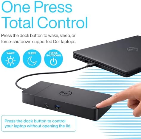 Dell WD19S Docking Station Dual Monitor - 180W USB-C Dock, HDMI DisplayPort - Image 3