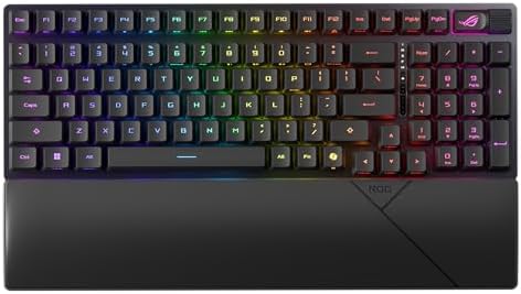ASUS ROG Strix Scope II 96 RX Wireless Optical Gaming Keyboard - Black by Unknown