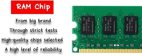 4G DDR2 667MHhz 2x2G PC2 5300 Udimm Desktop Memory Ram, DDR2-667U PC2-5300 2GB 1.8V CL5 240-pin 2Rx8 Non-ECC Unbuffered Desktop Computer RAM Memory Modules - Image 3