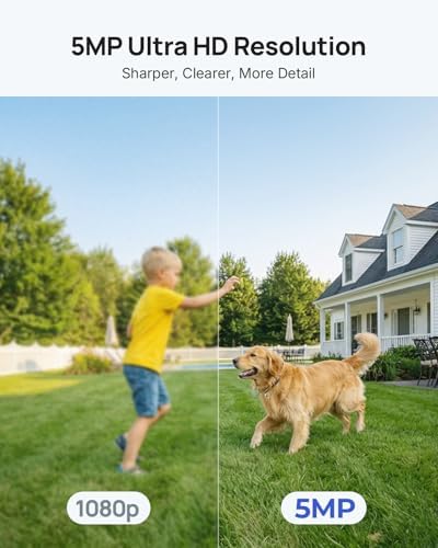 ANNKE 8 Channel Wired Security Camera System, 8 x 5MP Outdoor Cam, 1TB HDD - Image 2