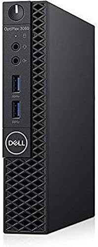 Dell OP3060MFFXKF5K OptiPlex 3060 XKF5K Micro PC with Intel Core i5-8500T 2.1 GHz Hexa-core, 8GB RAM, 256GB SSD, Windows 11 Pro 64-bit (Renewed) by Amazon+Renewed