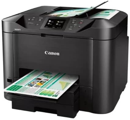 Canon Office and Business MB5420 Wireless All-in-One Printer,Scanner, Copier and Fax, with Mobile and Duplex Printing, Black, Desktop - Image 5