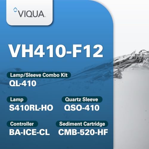 Viqua VH410-F12 Stainless Steel UV Water Filter System, 18 GPM Whole House - Image 4