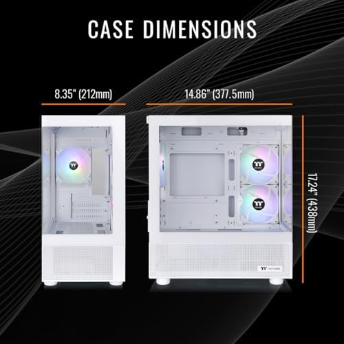 Thermaltake LCGS View 8760S-170 Gaming Desktop (AMD Ryzen™ 7 8700F, ToughRam 16GB DDR5 6000MT/s RGB Memory, NVIDIA GeForce® RTX 5060, 1TB NVMe M.2, WiFi, Windows 11) V17S-B650-560-LCS - Image 5