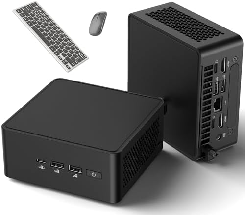 ASUS NUC 14 Pro Mini Desktop Computer, Intel Ultra 5 125H (14C/18T, Up to 4.5GHz), Small PC 16GB DDR5 RAM, 1TB PCIe SSD, Win 11 Pro, Intel Arc GPU, Thunderbolt 4, WiFi 6E, 8K, HDR, VESA Mount, Black by Unknown