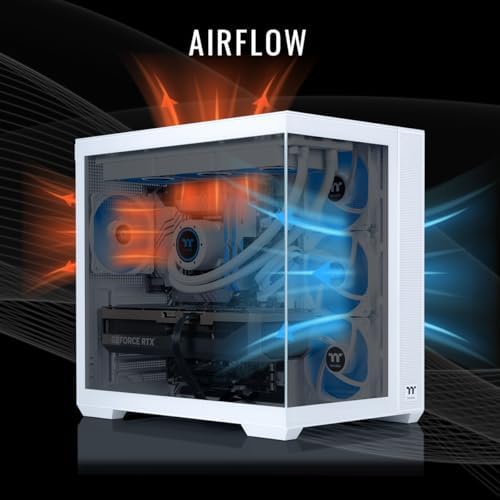 Thermaltake LCGS View u2870TS-380 Gaming Desktop (Intel® Core™ Ultra 9 285K, ToughRam 32GB DDR5 6400MT/s RGB Memory, NVIDIA® GeForce RTX™ 5070 Ti, 2TB NVMe M.2, WiFi, Windows 11) V38S-Z890-57T-LCS - Image 3