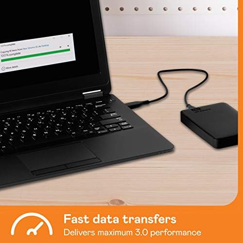 WD 2TB Elements Portable External Hard Drive HDD, USB 3.0, Compatible with PC, Mac, PS4 & Xbox - WDBU6Y0020BBK-WESN - Image 5