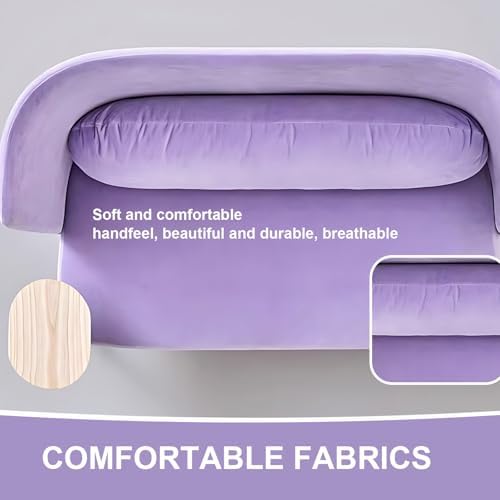 Privacy Seat - Office Guest & Reception Chairs with Purple Modern Shades,Privacy Chair&Modular Seating Includes High Privacy Backrest for Meeting Room,Study,Recreation Area (Purple) - Image 6