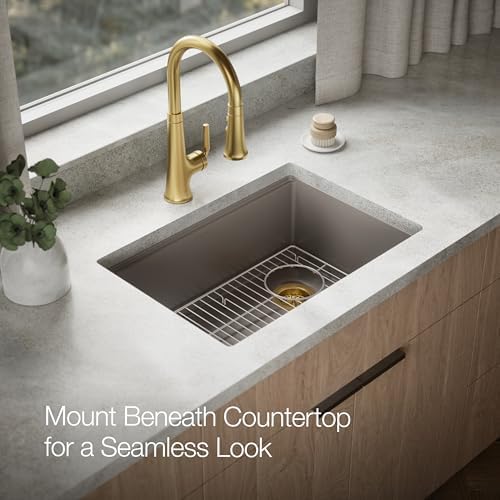 KOHLER Billings 27 in. Undermount Single-Bowl Kitchen Sink - Image 6