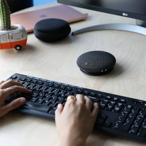 Boom Giro Conference Speakerphone with 360° Omnidirectional Mic, Full Duplex HD Audio, Acoustic Echo Cancellation & Noise Reduction, USB & Bluetooth, Portable for Zoom, Teams & Google Meet - Image 7