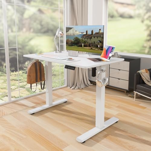 Kingant Standing Desk, 40x24 Inch Electric Height Adjustable Computer Desk - Image 6