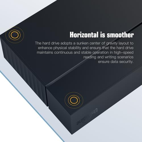 UnionSine Desktop External Hard Drive 10TB, USB3.0 3.5" HDD Storage - Image 6
