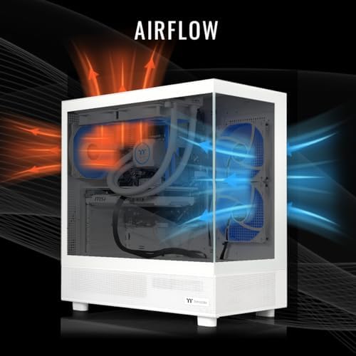 Thermaltake LCGS View 7870TS-270 Gaming Desktop (AMD Ryzen™ 7 7800X3D, ToughRam 32GB DDR5 6400MT/s RGB Memory, NVIDIA® GeForce RTX™ 5070 Ti, 2TB NVMe M.2, WiFi, Windows 11) V27S-B850-57T-LCS - Image 3