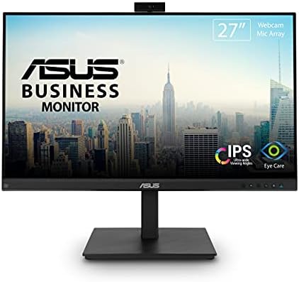 ASUS BE279QSK 27 Inch 1080P FHD Computer Monitor, Webcam, HDMI, DisplayPort by Unknown