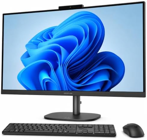 HP OmniStudio 27" FHD All-in-One Desktop for Home Office, 32GB DDR5, 1TB SSD, AMD Ryzen AI 5 330 AI-Enhanced CPU, Multi-cores, Up to 4.5GHz | True Vision FHD Camera, WiFi 6, 20Gbps with USB-C Ports - Image 4