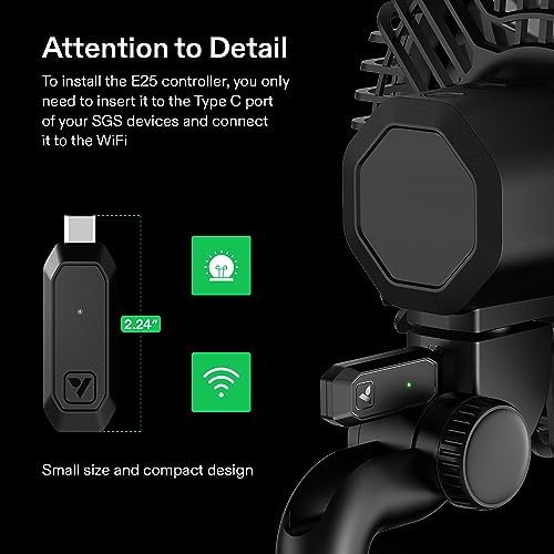 VIVOSUN Controller E25, Expansion Port for E42A+/E42A, WiFi APP Control - Image 4