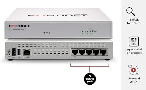 FortiGate-40F Network Security Appliance Plus 3 Year FortiGuard Enterprise Protection and FortiCare Premium (FG-40F-BDL-809-36) - Image 2