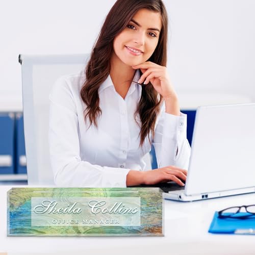 Custom Name Plate for Desk, Employee Appreciation Gifts, Office Decor - Image 5