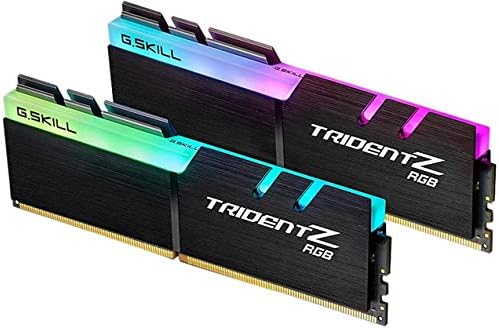 G.SKILL Trident Z RGB Series DDR4 RAM (XMP) 16GB (2x8GB) Up to 3000MT/s* CL16-18-18-38 1.35V Intel AMD Desktop Computer Memory U-DIMM (F4-3000C16D-16GTZR) by GSkillInternationalEnterpriseCoLtd